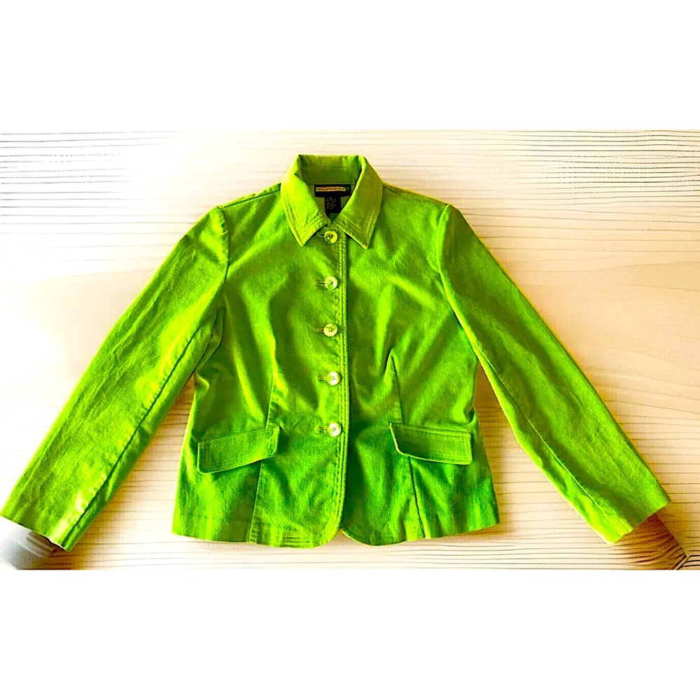 Requirements Soft Short Fitted 5-Button Stretch S… - image 5